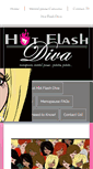 Mobile Screenshot of hotflashdiva.com